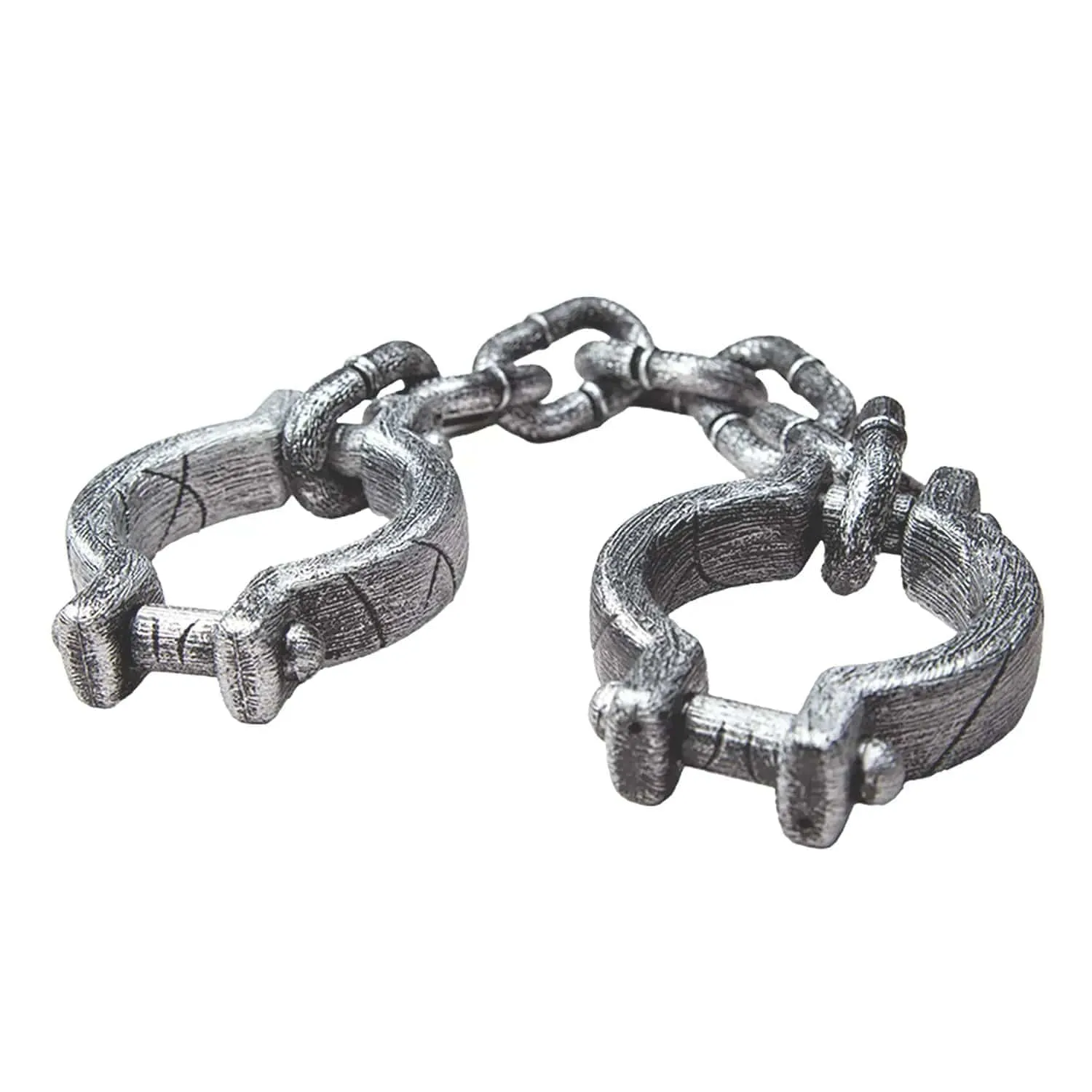 Adults Shackle Handcuffs Convict Prisoner Plastic Leg Irons 51cm