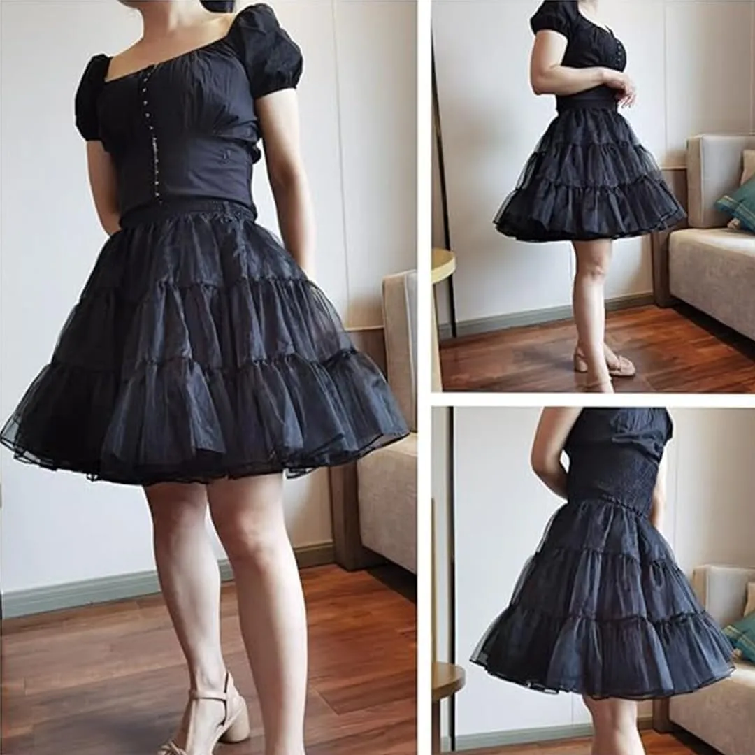 BABYONLINE D.R.E.S.S. Women's 50s Vintage Petticoat Tutu Slips Underskirt Women Crinoline