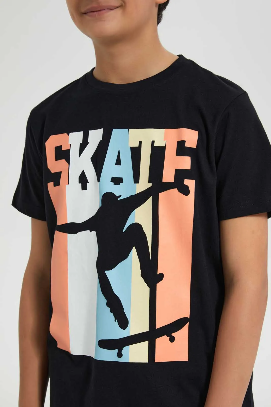 Black Skate T-Shirt