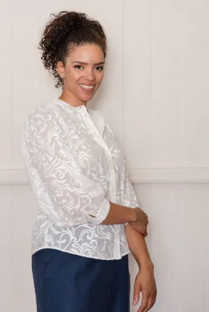 Cotton Embroidered Shirt