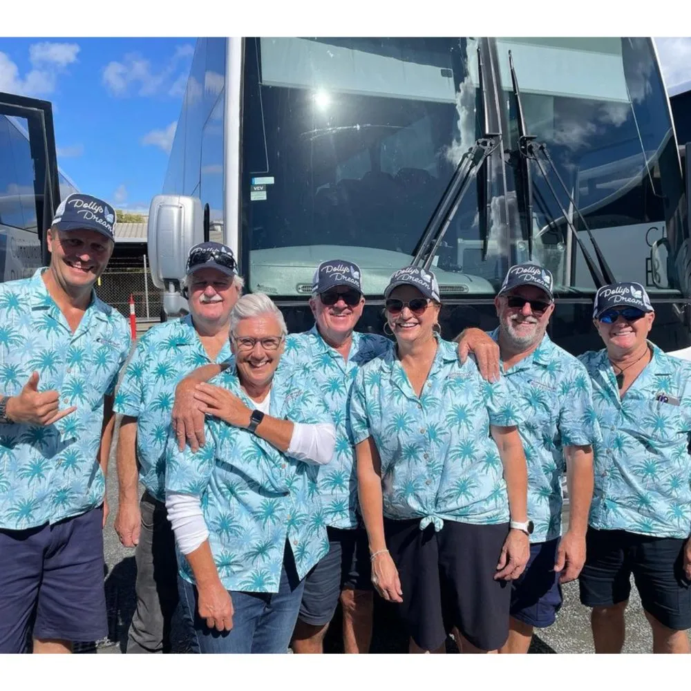 Currumbin Valley Bus & Coach Uniforms QLD - Island Blues Shirts
