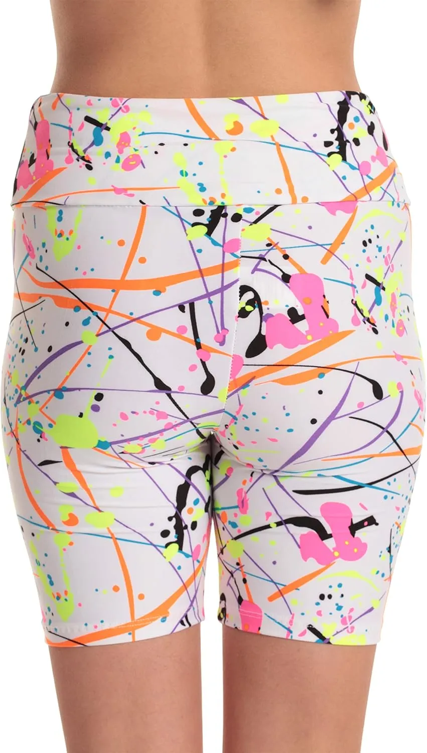 Just Love High Waist Biker Short for Women  7 Stretch Yoga Workout Short