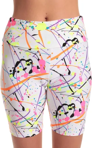 Just Love High Waist Biker Short for Women  7 Stretch Yoga Workout Short