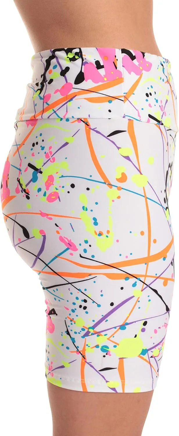 Just Love High Waist Biker Short for Women  7 Stretch Yoga Workout Short