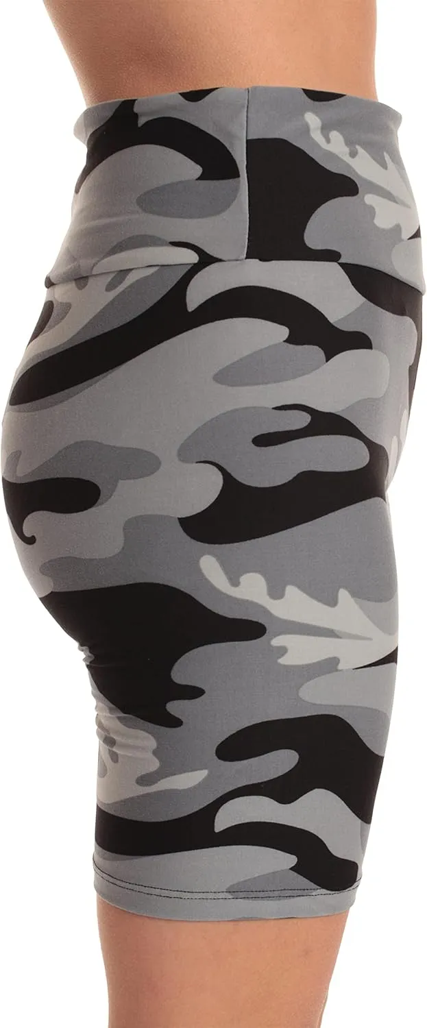 Just Love High Waist Biker Short for Women  7 Stretch Yoga Workout Short