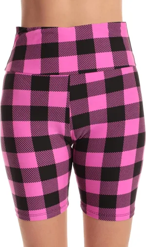 Just Love High Waist Biker Short for Women  7 Stretch Yoga Workout Short