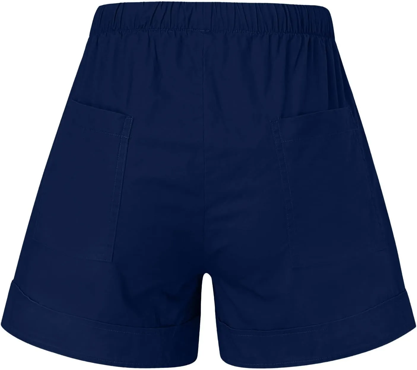 LRMQS Shorts for Women Trendy 2024 Casual Summer Drawstring Shorts with Pockets Beach Loose Elastic Waist Vacation Clothes