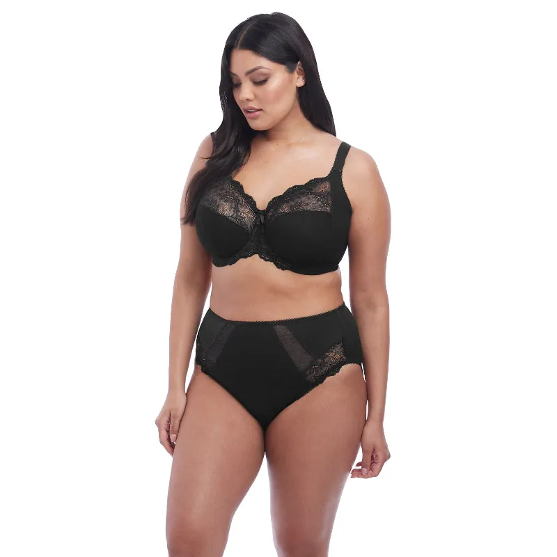 Meredith Black Banded Stretch Bra - Elomi
