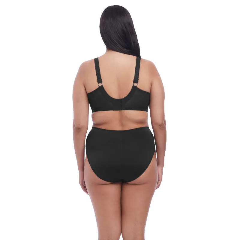 Meredith Black Banded Stretch Bra - Elomi