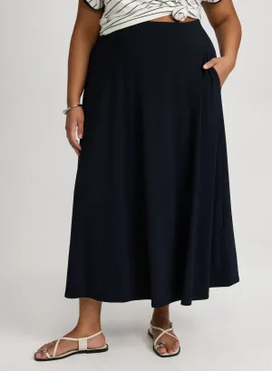 Pull-On Maxi Skirt
