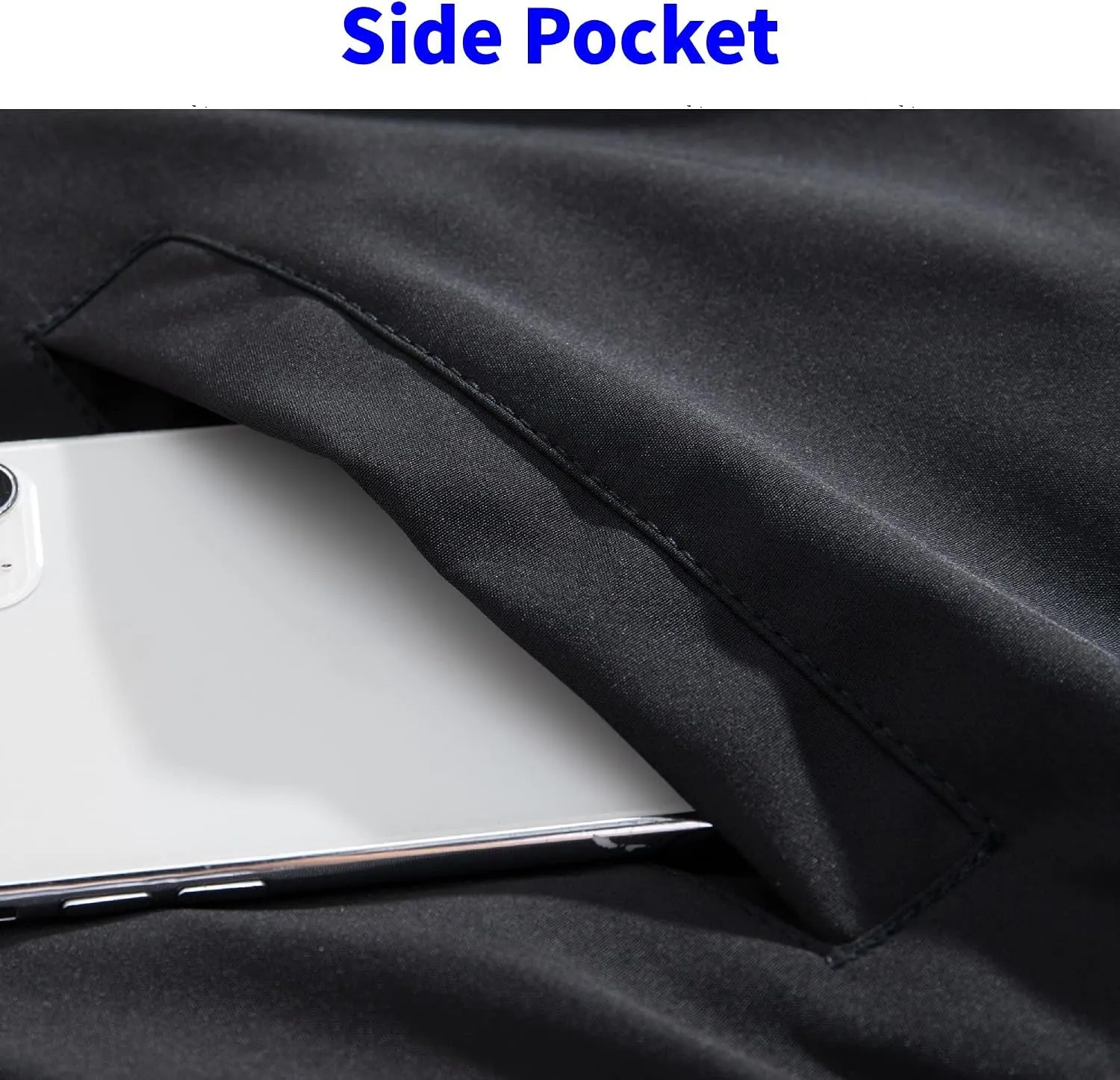 TLZC Men's Lightweight Bomber Jacket Windbreaker Slim Fit Active Coat Outerwear