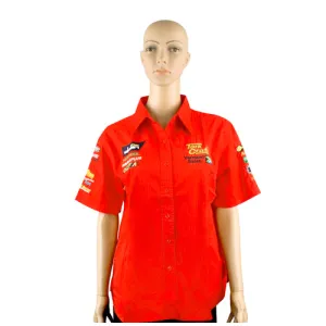 TORK CRAFT VERMONT LADIES COTTON SHIRT RED XL TC00615