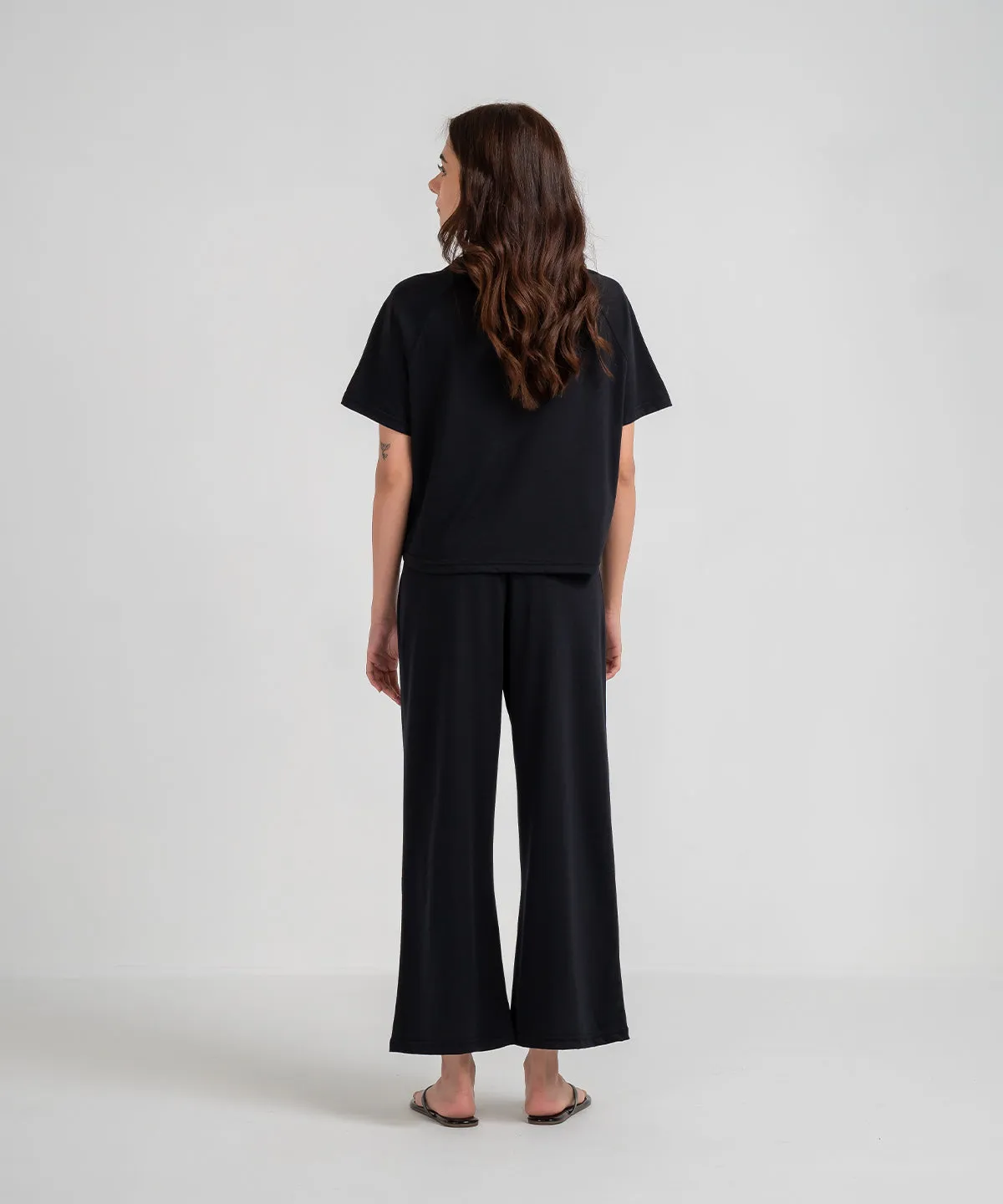Women's Cropped Pyjama Set