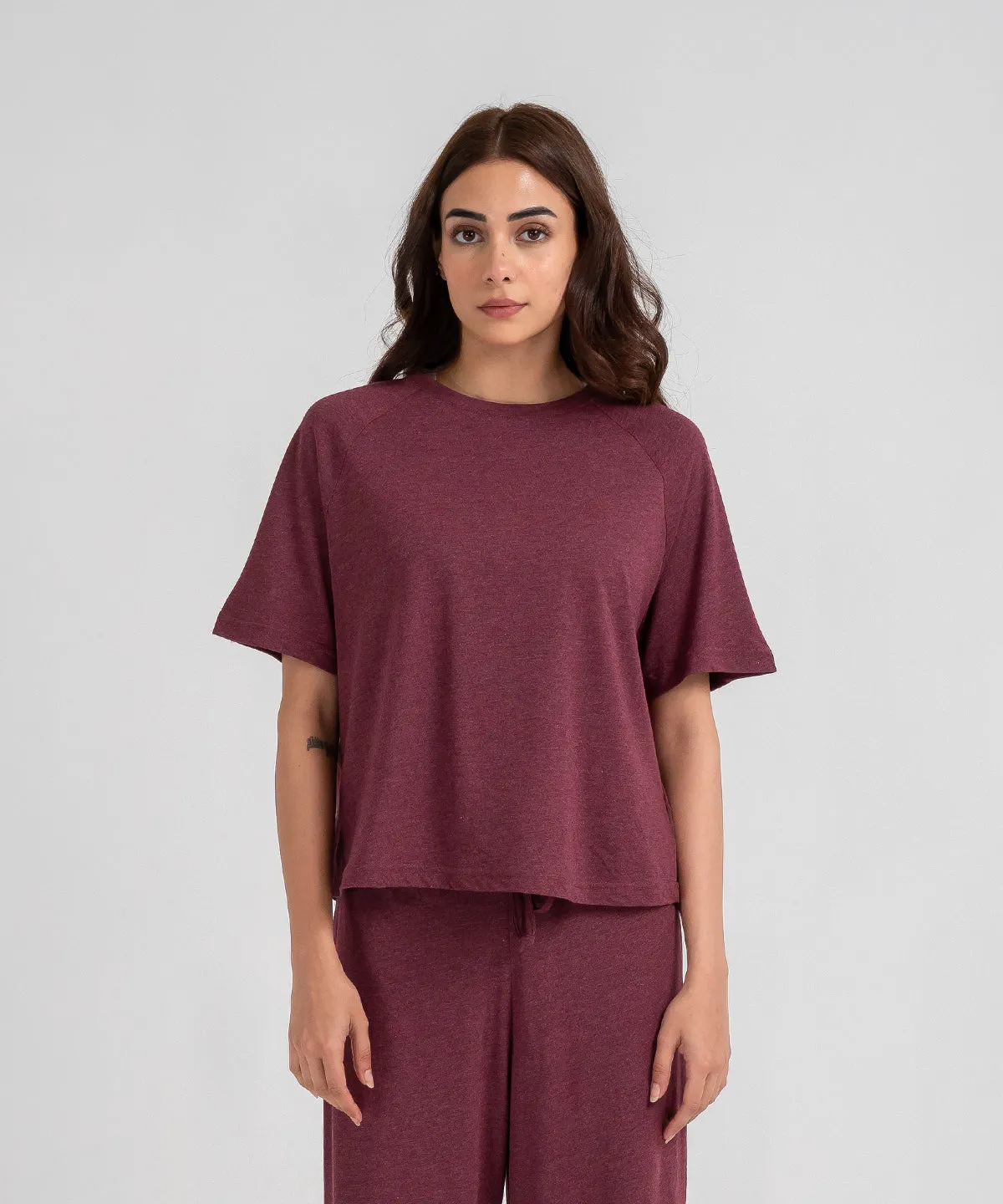 Women's Cropped Pyjama Set